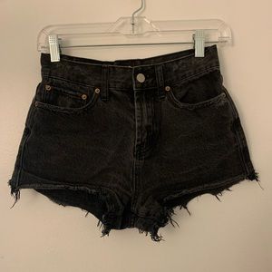 Urban Outfitters BDG high rise distressed short